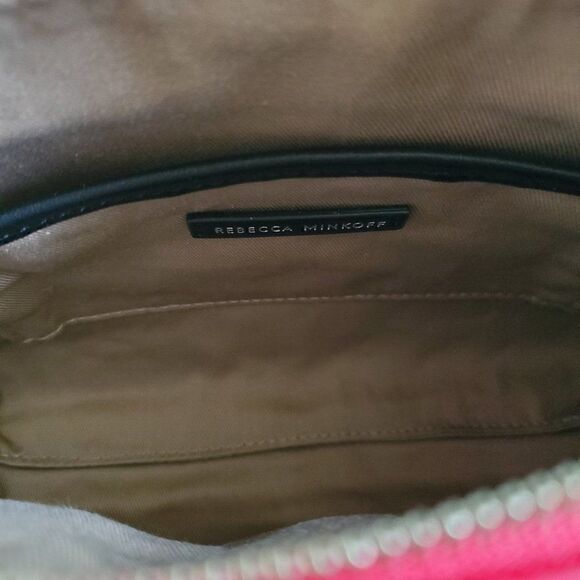 NWT REBECCA MINKOFF Mini M.A.C. Red Leather Crossbody Bag MSRP $195 - Picture 10 of 12